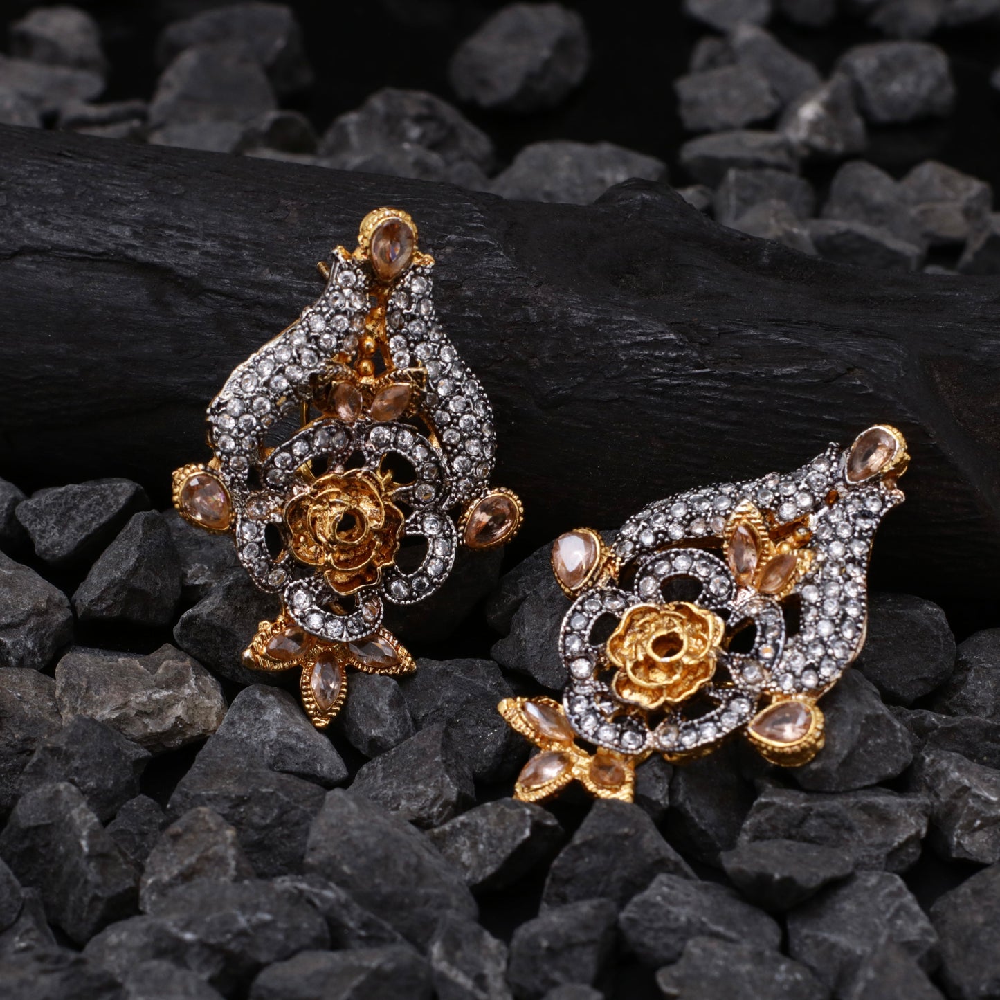 Leaves Studs 04