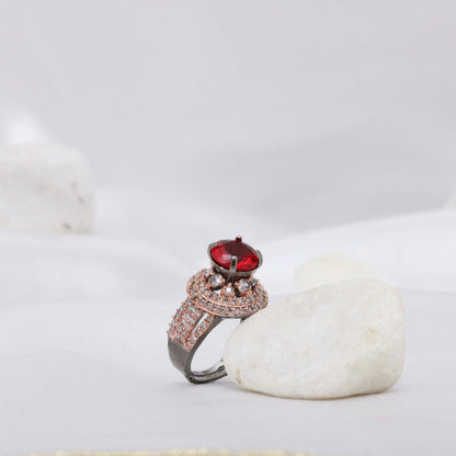 Moonstone Sterling Ring 02