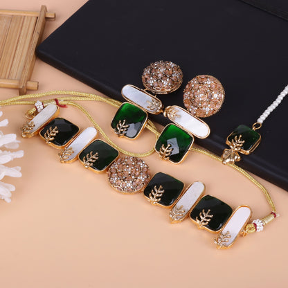 Big Stones Necklace Set