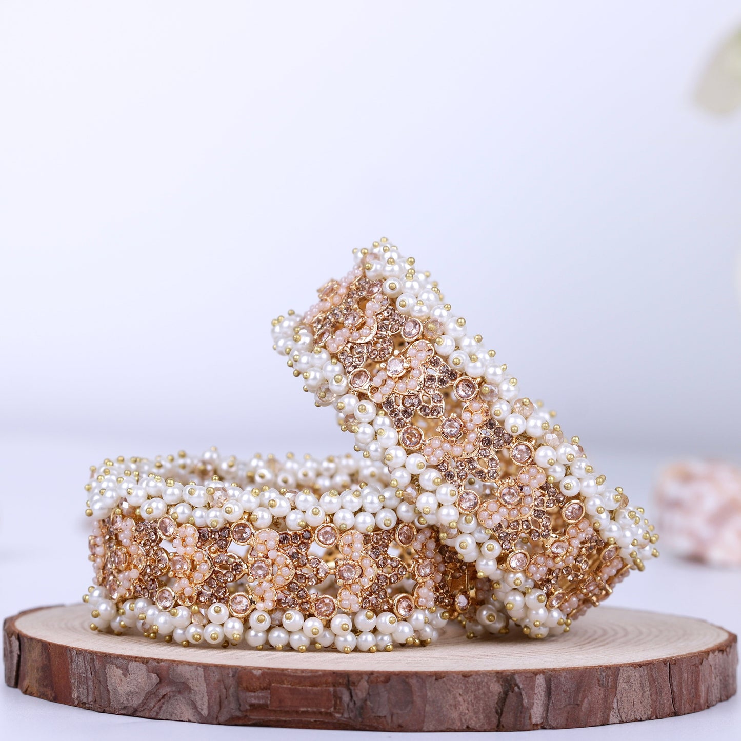 Pearl Gajra Bangles