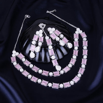 Double Line Set Silver