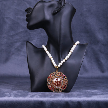 Calligraphy Pendant  075
