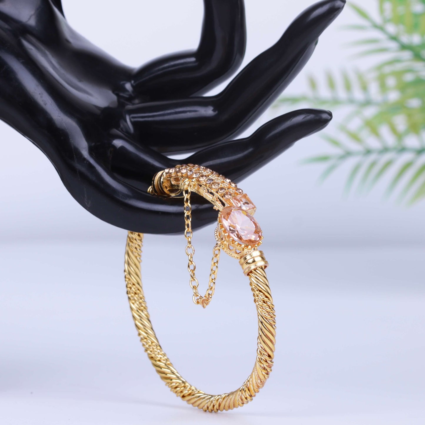 Acrylic Stones Single  Bangle