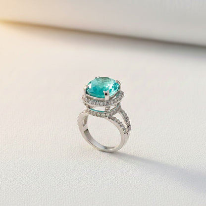 Delicate Sterling Ring With Silver Polish