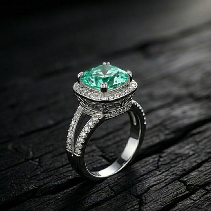 Delicate Sterling Ring With Silver Polish