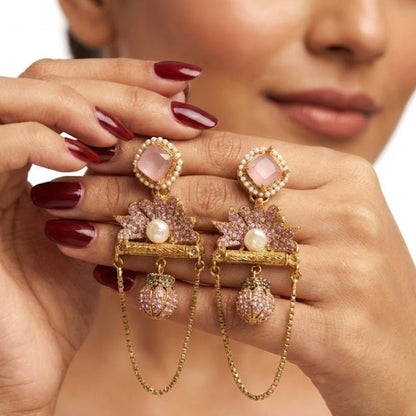 Shahi Noor Chain Earrings