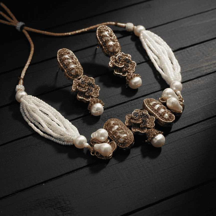 The Crimson Heritage Mother of Pearl Set