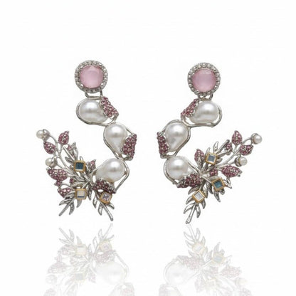 Pearl Shimmer Dangles