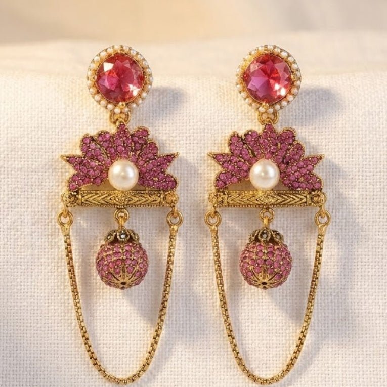 Shahi Noor Chain Earrings