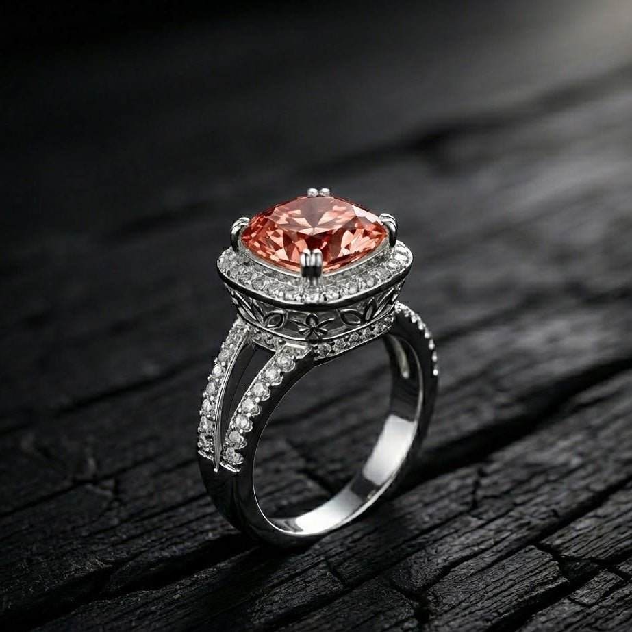 Delicate Sterling Ring With Silver Polish