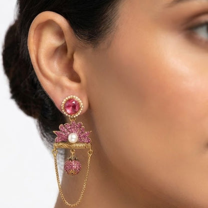 Shahi Noor Chain Earrings