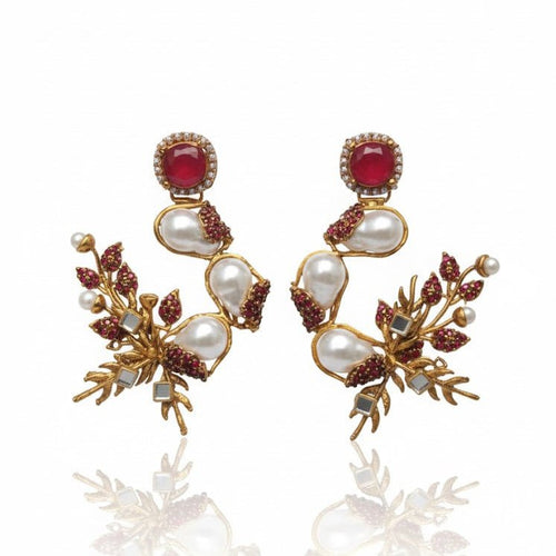 Pearl Shimmer Dangles