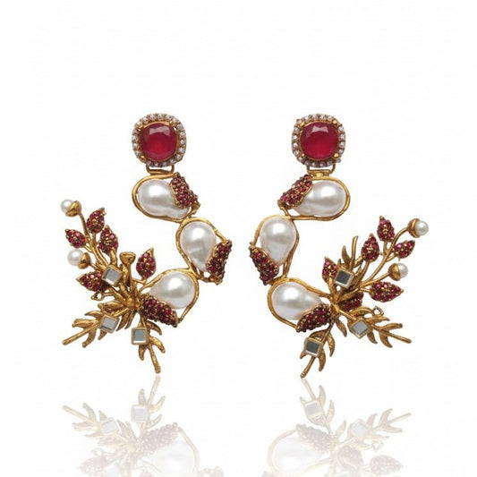 Pearl Shimmer Dangles