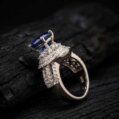 Moonstone Sterling Ring - 22K Gold Plated Ring
