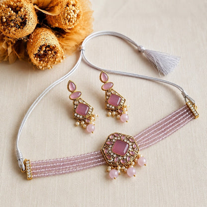 Egyptian Uncut Diamond Choker