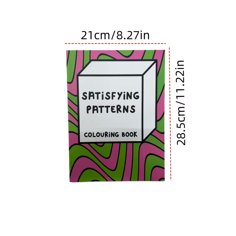 Satisfying Patterns Coloring Book