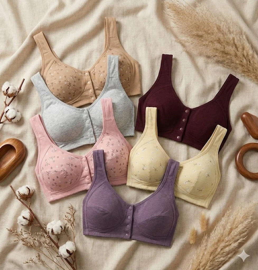 2026 New Anti Sagging Front Open Bra