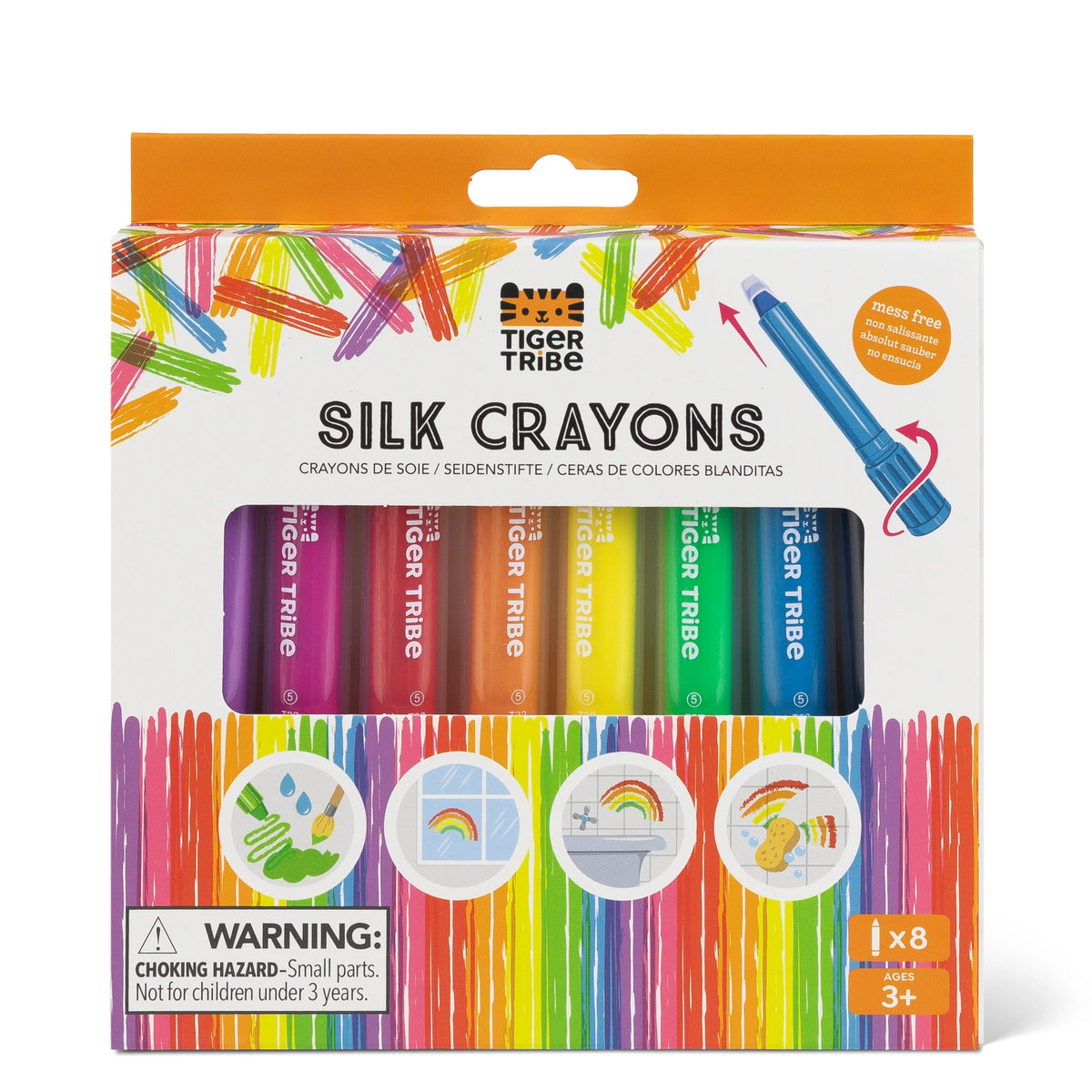 Silky Artist Crayons® Washable Colouring + Darker Colours