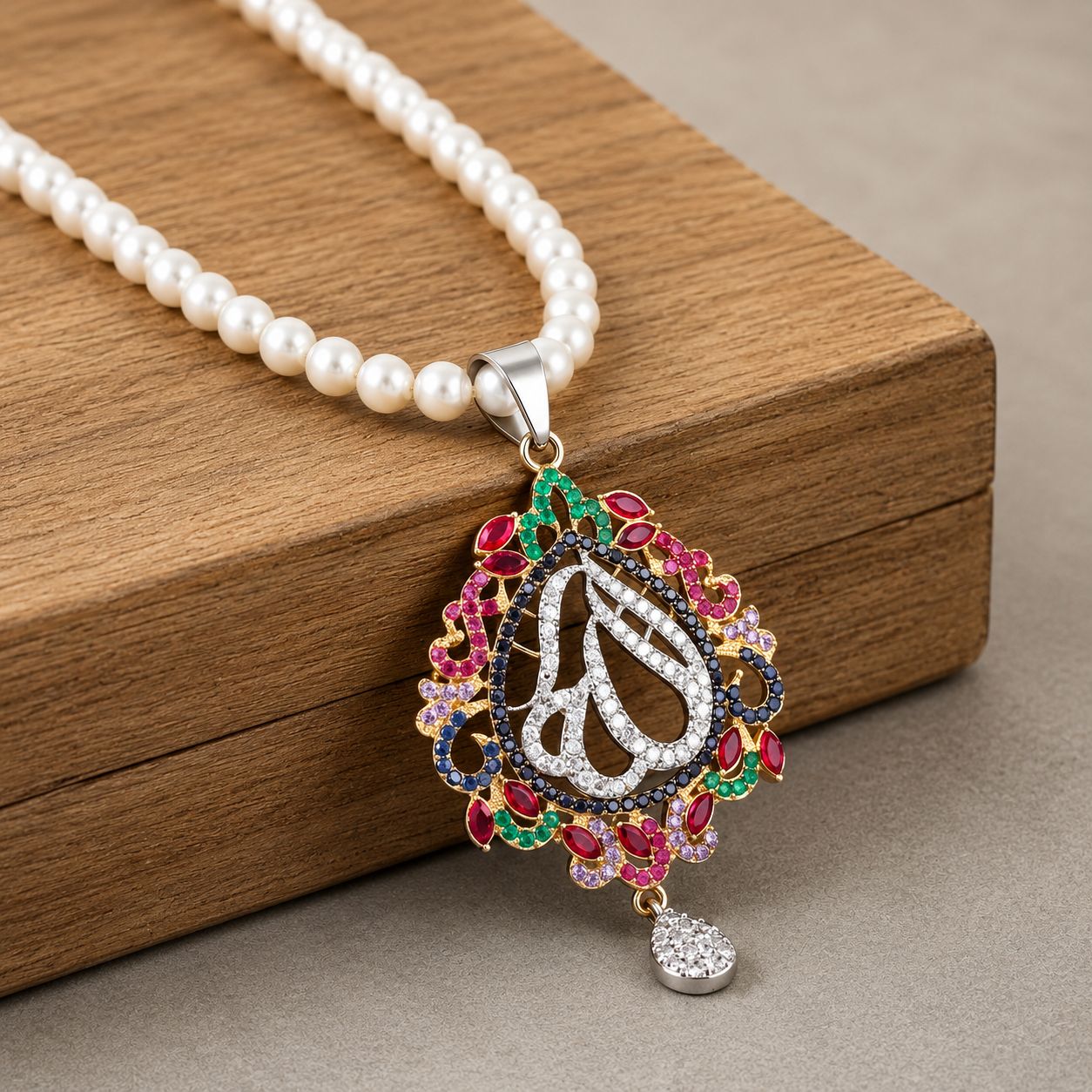 Calligraphy Pendant  029
